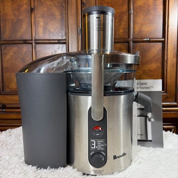 NWOT Breville BJE510XL Juice Fountain Multi-Speed 900-Watt Juicer - Picture 2 of 16